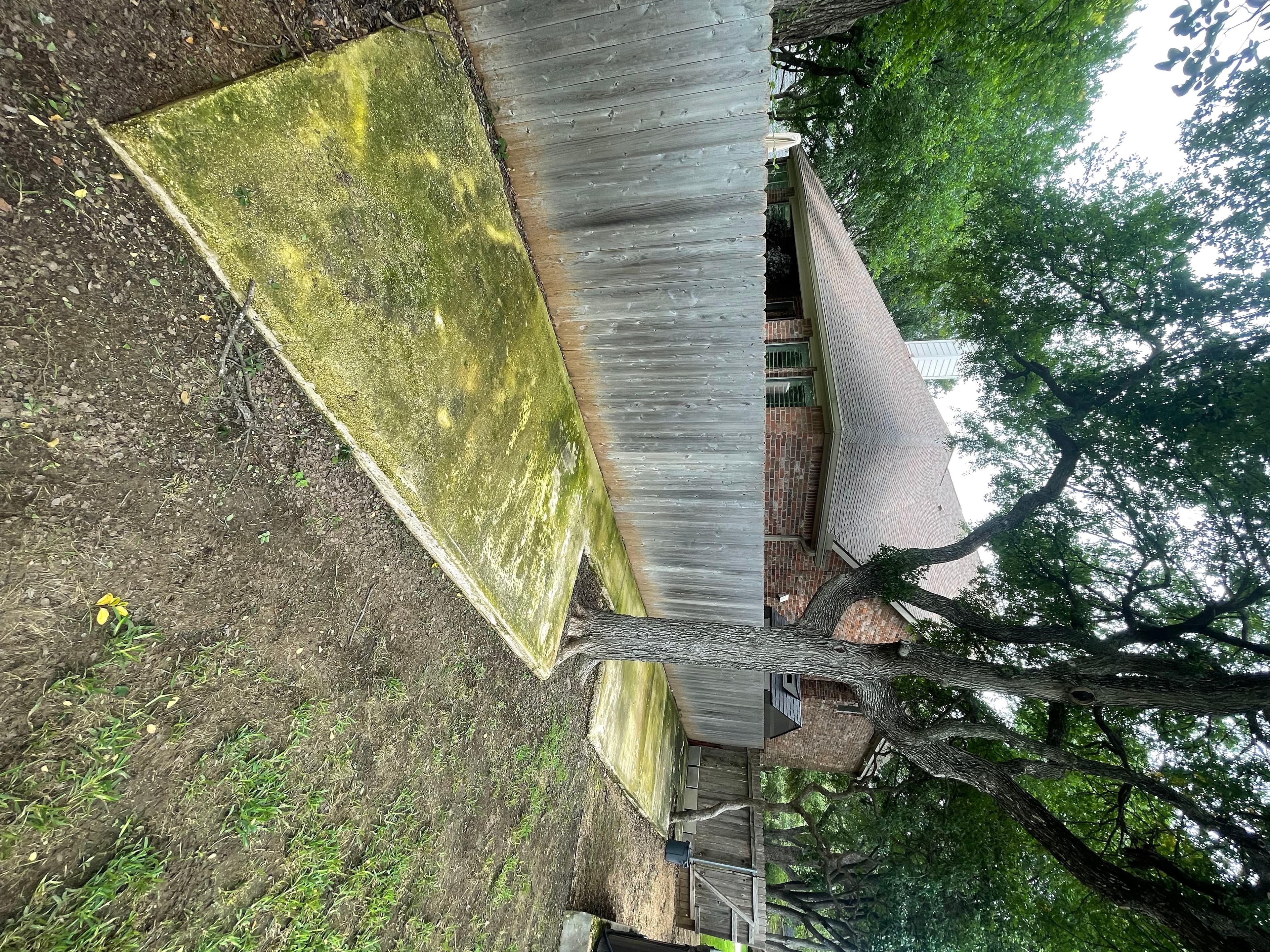 Before – Deck & Patio Cleaning