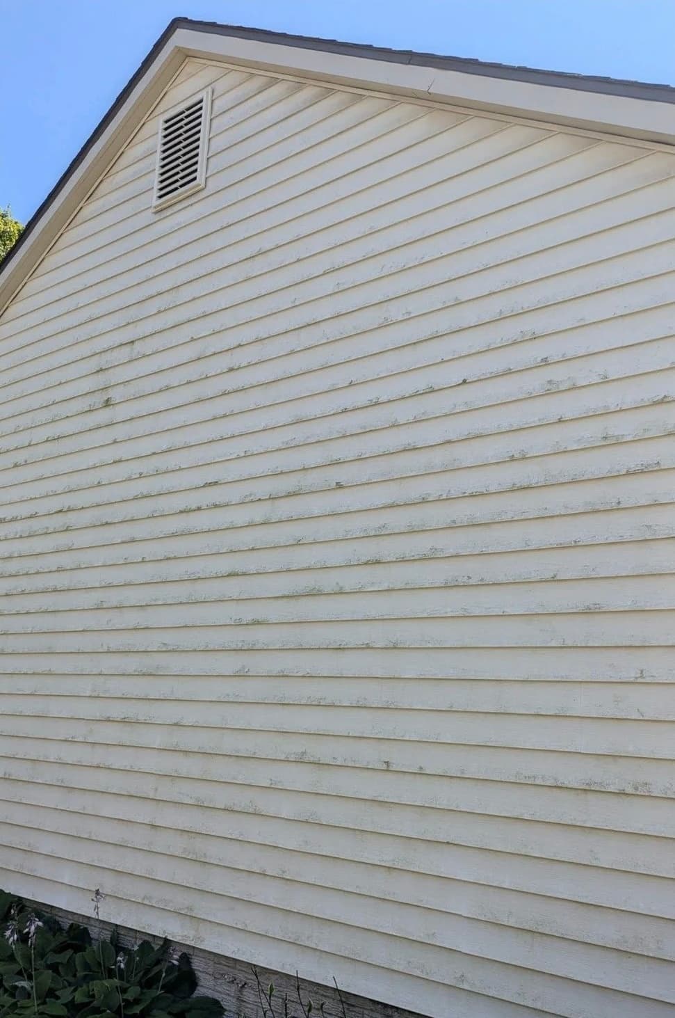 Before โ House Exterior Soft Wash